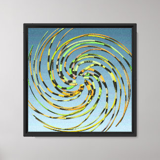 Abstract Snake Pattern  Canvas Print