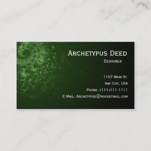 Abstract Snake Skin Business Card