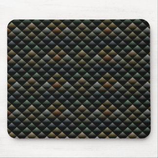 Abstract Snakeskin Pattern Mouse Pad