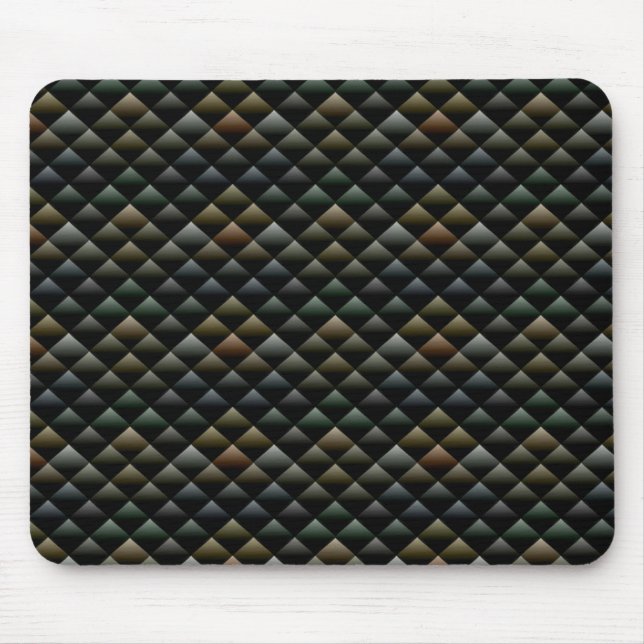 Abstract Snakeskin Pattern Mouse Pad (Front)