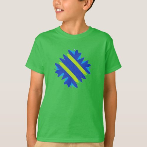 Abstract Snow with Slashes T_Shirt