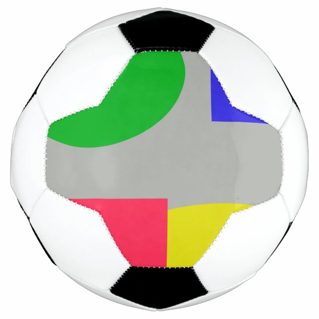 Abstract Soccer Ball (Front)