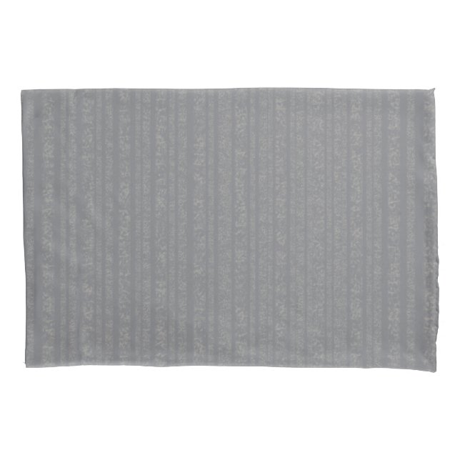 Abstract Soft Hues Gray Beige Pillow Case (Front-Left)
