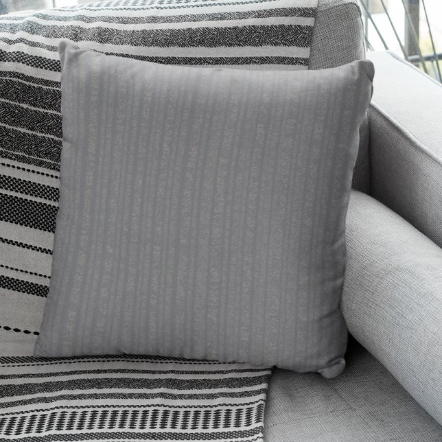 Abstract Soft Hues Gray Beige Throw Pillow (Creator Uploaded)