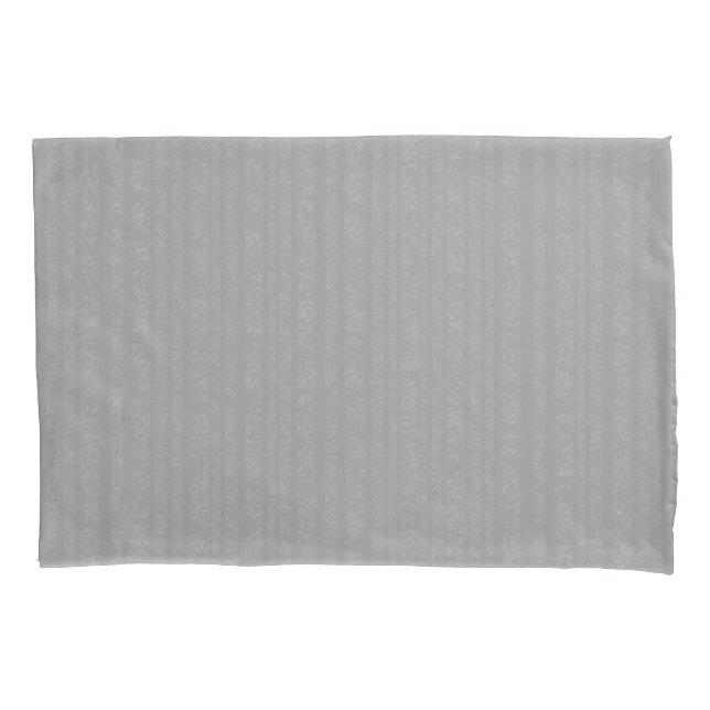 Abstract Soft Hues Gray  Pillow Case (Front-Left)