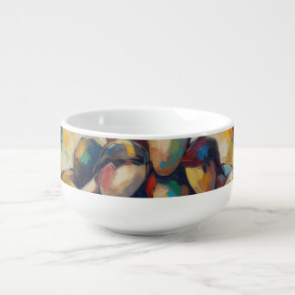 Abstract Soup Mug
