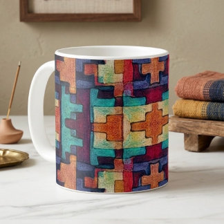 Abstract Southwest Coffee Mug