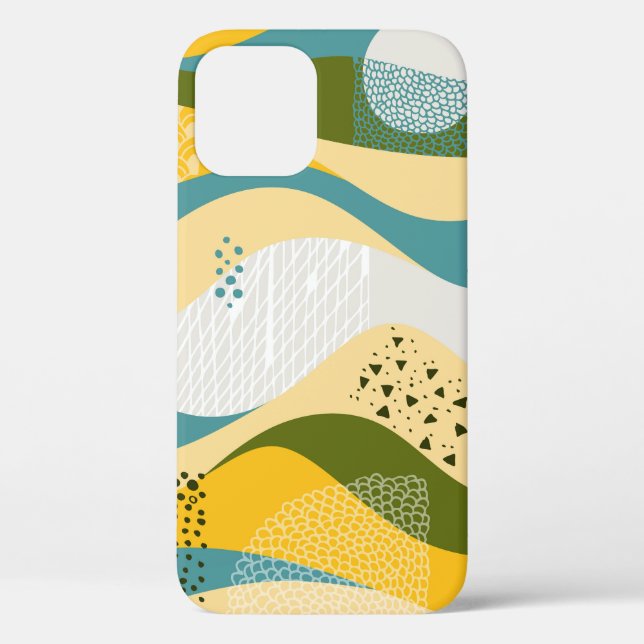 Abstract Space: Smooth Line Ornaments. Case-Mate iPhone Case (Back)