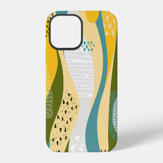 Abstract Space: Smooth Line Ornaments. iPhone 12 Case