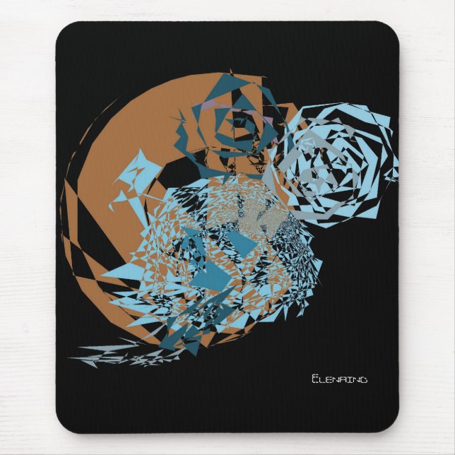 Abstract Space World Mousepad (Front)