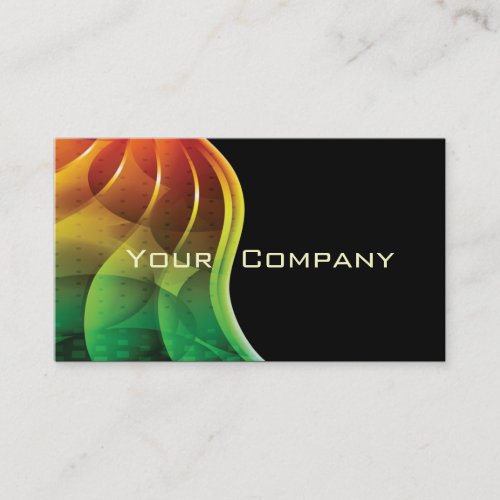 abstract spectrum abstract business cards.