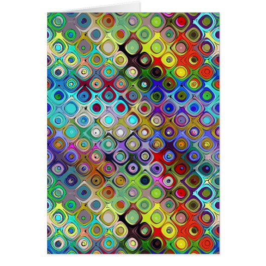 Abstract Spectrum of Shapes Cards (Front)