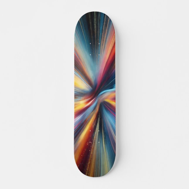 Abstract Speed Skateboard (Front)