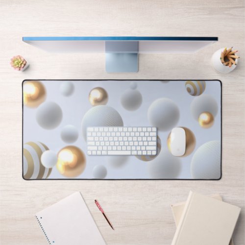 Abstract Sphere Desk Mat