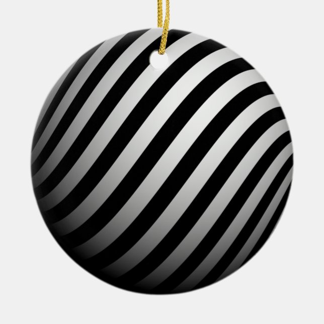 Abstract Sphere Ornament (Front)