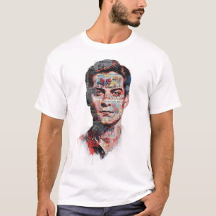 Abstract Spider Hero Collage Art Print T-Shirt
