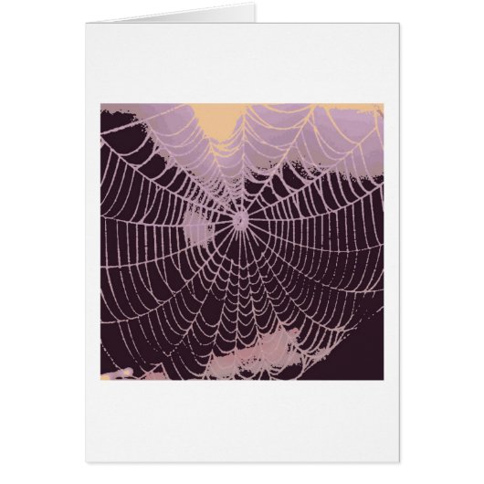 Abstract Spider Web Cards (Front)