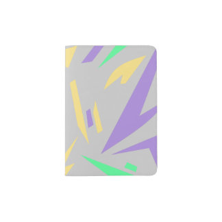 Abstract Spikes Passport Holder