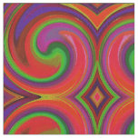 Abstract Spiral Swirl Pattern #116 Fabric