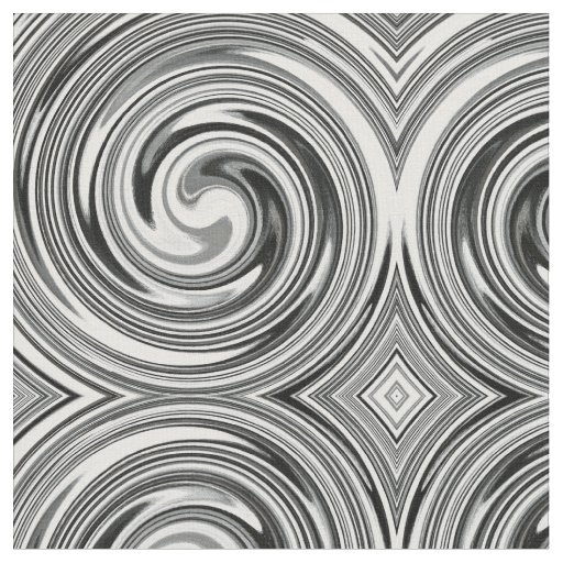 Abstract Spiral Swirl Pattern #57 Fabric