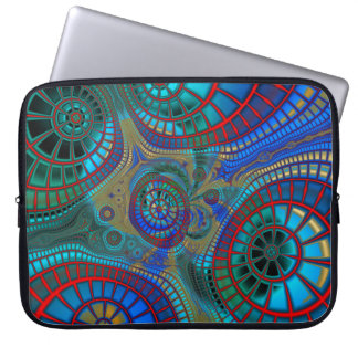 Abstract Spirals Laptop Sleeve
