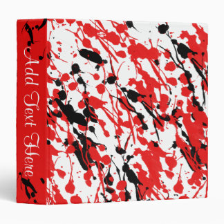 Abstract Splash and Drip Binder