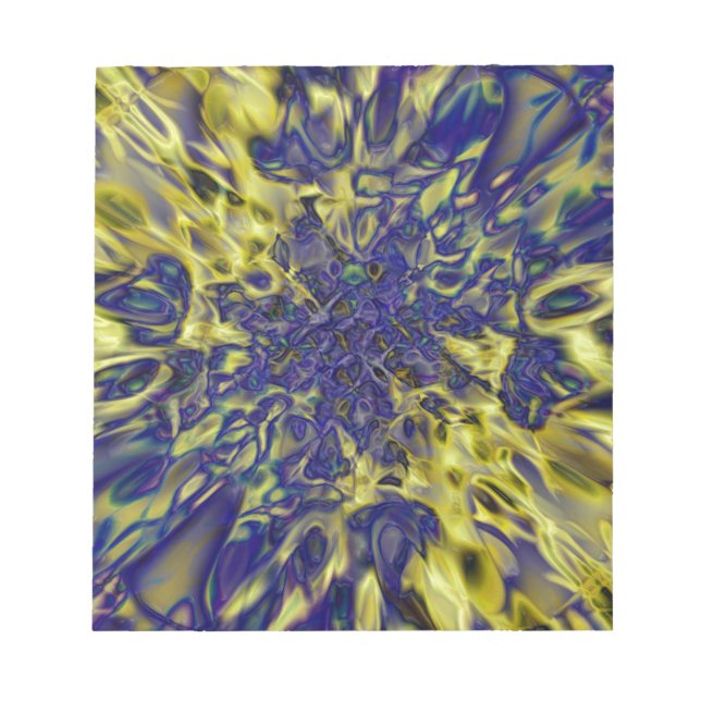 Abstract splash background notepad (Front)