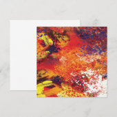 Abstract Splash Painting (Front/Back)