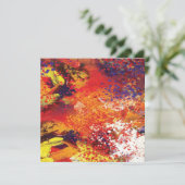 Abstract Splash Painting (Standing Front)