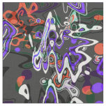 Abstract splatter brush modern stylishly fashionab fabric