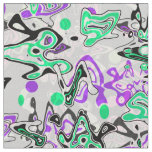 Abstract splatter brush modern stylishly fashionab fabric