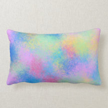 Abstract Splatter Decorative Pillow