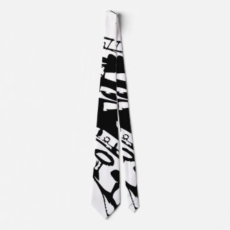 ABSTRACT SPORTS BAR NECK TIE