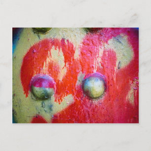 Abstract Spray Paint Art 02 Postcard