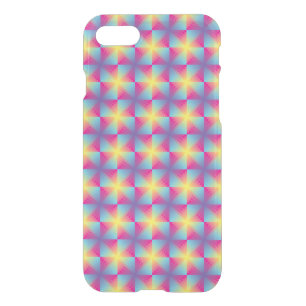 Abstract square vector mosaic iPhone SE/8/7 case