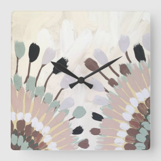 Abstract Square Wall Clock