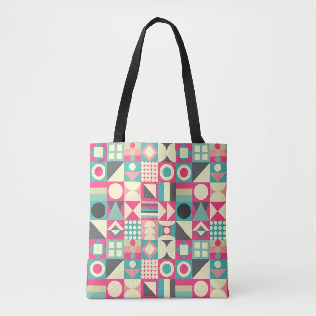 Abstract Squares 110419 Tote Bag (Front)