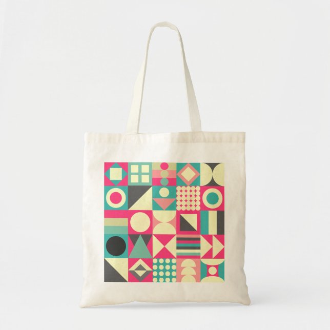 Abstract Squares 110419 Tote Bag (Front)