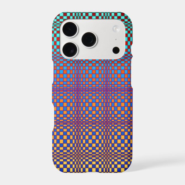 Abstract Squares 2 Iphone Case (Back)