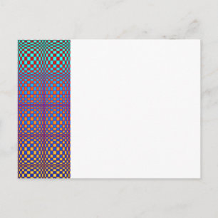 Abstract Squares 2 Postcard