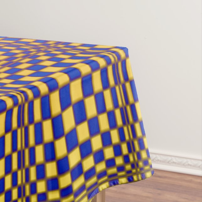 Abstract Squares 2 Tablecloth (In Situ)