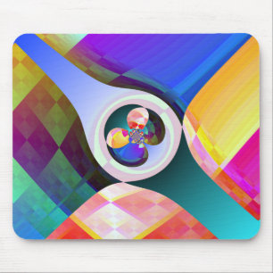 Abstract Squares Mousepad