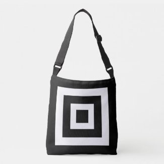 Abstract Squares on Black & White