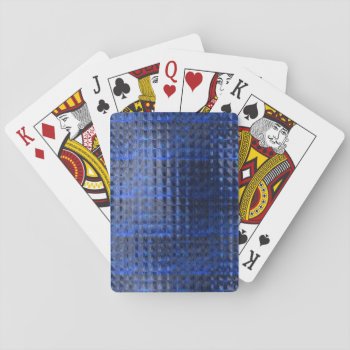 Abstract Squares Pattern Playing Cards by capturedbyKC at Zazzle