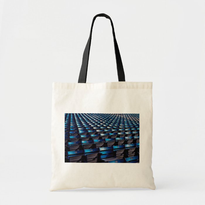 Abstract Stadium seats Tote Bag