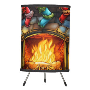 Abstract Stained Glass Christmas Lamp