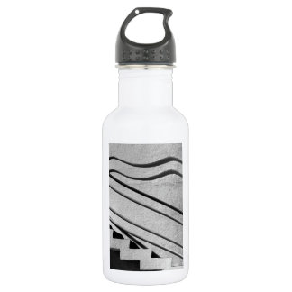Abstract Stairs Water Bottle