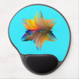 Abstract Star 45 Gel Mousepad