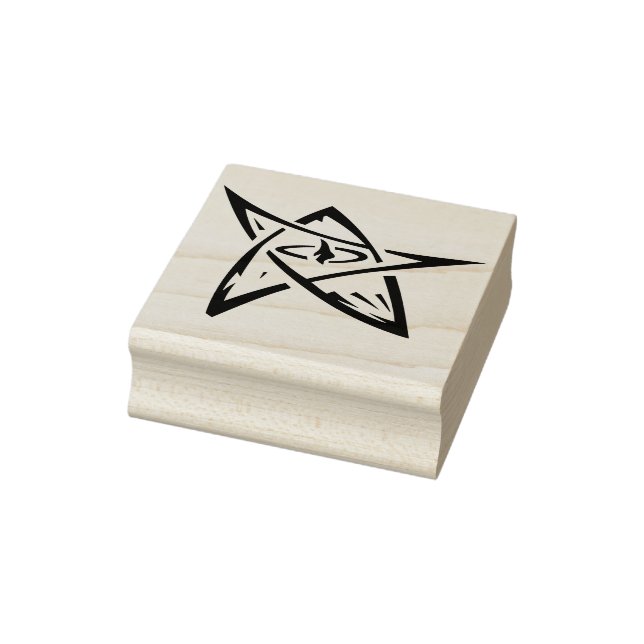 abstract star art stamp (Stamp)