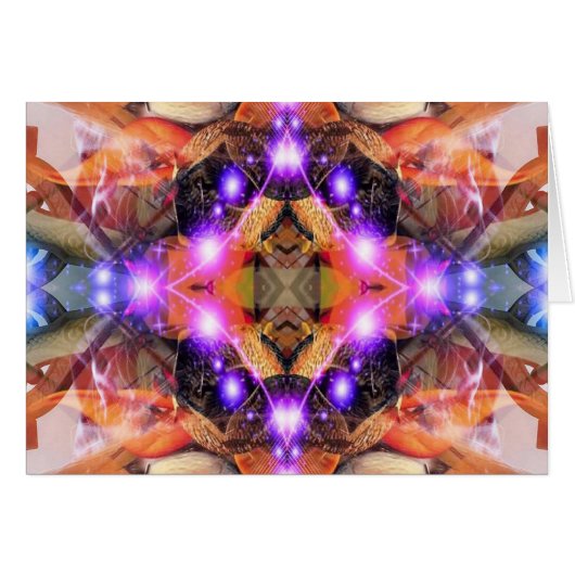 Abstract Star Cards (Front Horizontal)
